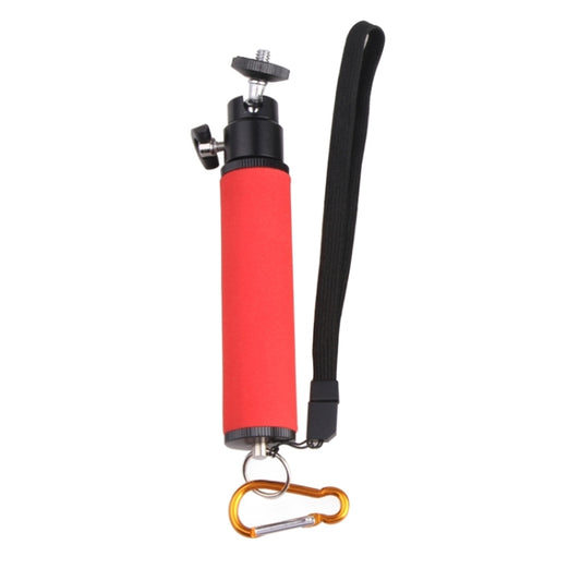 LED Flash Light Holder Sponge Steadicam Handheld Monopod with Gimbal for SLR Camera(Red) by buy2fix