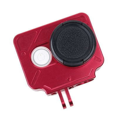 TMC HR327 CNC Aluminum Alloy Protective Case for Xiaomi Yi Action Camera(Red) - DJI & GoPro Accessories by TMC | Online Shopping UK | buy2fix