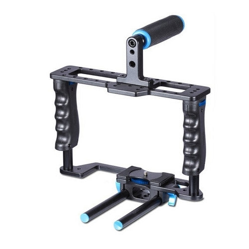 YELANGU YLG0107E-A Protective Cage Handle Stabilizer Top Set for DSLR Camera by YELANGU