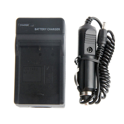 Digital Camera Battery Car Charger for Casio NP-130(Black) - Camera Accessories by buy2fix | Online Shopping UK | buy2fix