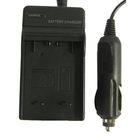 Digital Camera Battery Charger for SONY FH50/FH70/FH...(Black) - Camera Accessories by buy2fix | Online Shopping UK | buy2fix