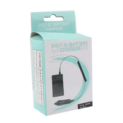 Digital Camera Battery Car Charger for Sony DB-BD1(Black) - Camera Accessories by buy2fix | Online Shopping UK | buy2fix