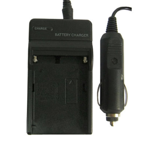 2 in 1 Digital Camera Battery Charger for Panasonic VBD1/ VBD2, SONY F550/ F750/ F960...(Black) - Battery Car Charger by buy2fix | Online Shopping UK | buy2fix