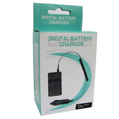 Digital Camera Battery Charger for FUJI FNP95(Black) - Battery Car Charger by buy2fix | Online Shopping UK | buy2fix