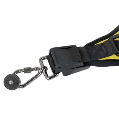 Anti-Slip Elastic Neoprene Quick Sling Strap for Camera (Yellow) by buy2fix