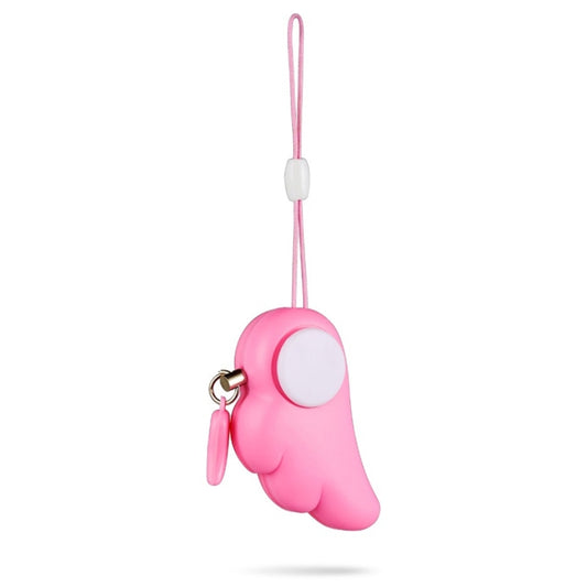 Angel Wing Anti-rape Device Personal Alarm, Self-defense Defend Wolf, Mini Alarm with 90dB Alarm Sound for Girl and Kids(Pink) by buy2fix