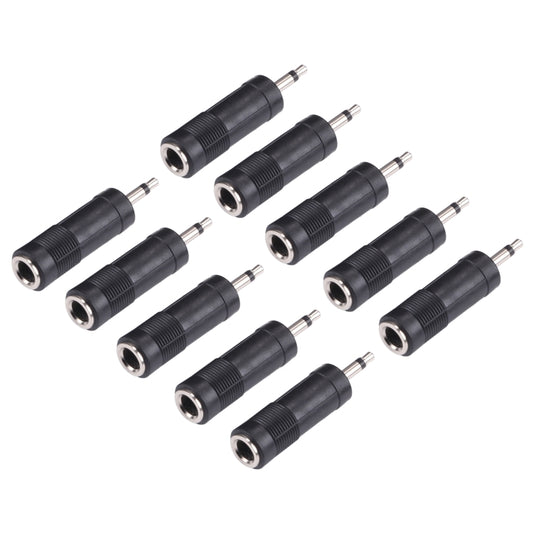 3.5mm Male to 6.35mm Female Mono Sound Converters Adapters (100 Pcs in One Package, the Price is for 100 Pcs) by buy2fix