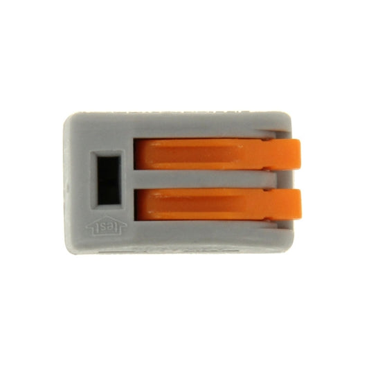 10 PCS Universal Compact 2 Pin Push Clamp Solderless Wire Connector by buy2fix