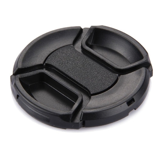 58mm Center Pinch Camera Lens Cap(Black) by buy2fix