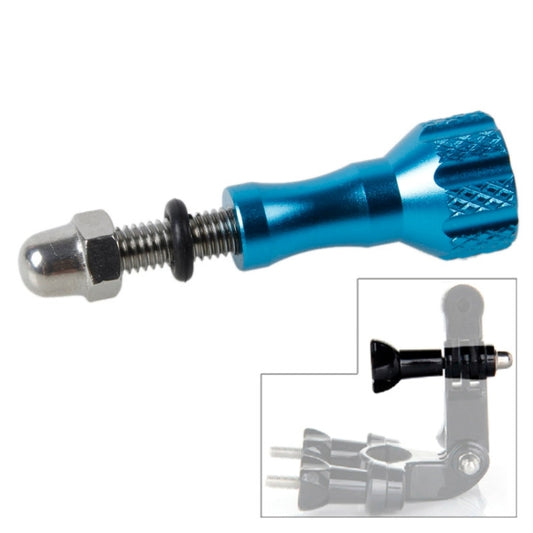 TMC Aluminum Thumb Knob Stainless Bolt ScrewGoPro, Insta360, DJI and Other Action Cameras, Length: 5.8cm(Blue) by TMC