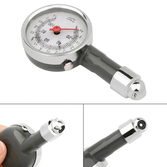 Tire Pressure Gauge for Car and Cycle tyre, Pressure Range: 0-60PSI by buy2fix