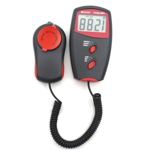 Digital Light Meter, Measuring Range: 1-100000 Lux(Red) by buy2fix