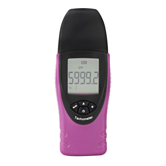 ST8030 Mini Digital Photo Laser Digital Tachometer Non Contact High Accuracy MPU LCD Display(Purple) by buy2fix