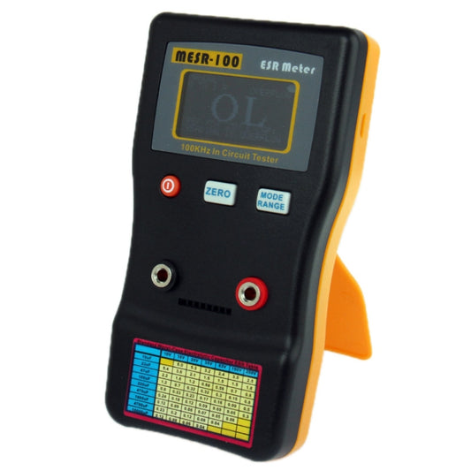 MESR-100 AutoRanging In Circuit ESR Capacitor /Low Ohm Meter Up to 0.01 to 100R(Orange) by BENETECH