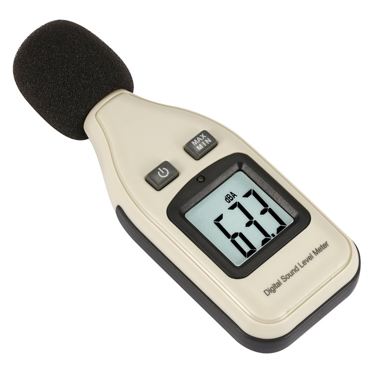 GM1351 Digital Sound Level Meter (Range: 30~130dBA)(Beige) - Consumer Electronics by buy2fix | Online Shopping UK | buy2fix