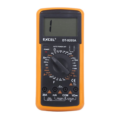 DT9205A LCD Digital Multimeter for Diode Testing / Transistor hFE Measuring Function - Consumer Electronics by buy2fix | Online Shopping UK | buy2fix