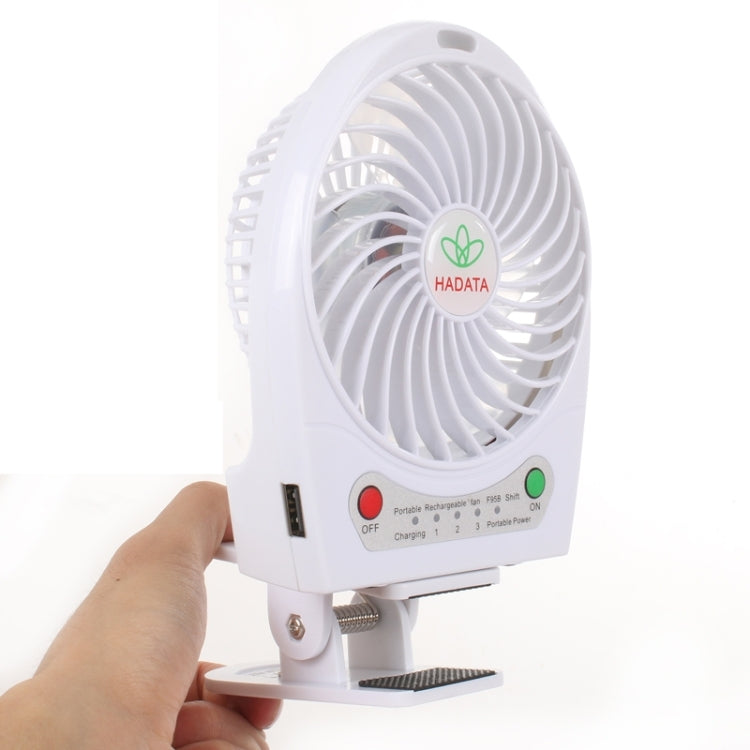 Hadata 4.3 Inch Portable USB Rechargeable Fan – Buy2fix