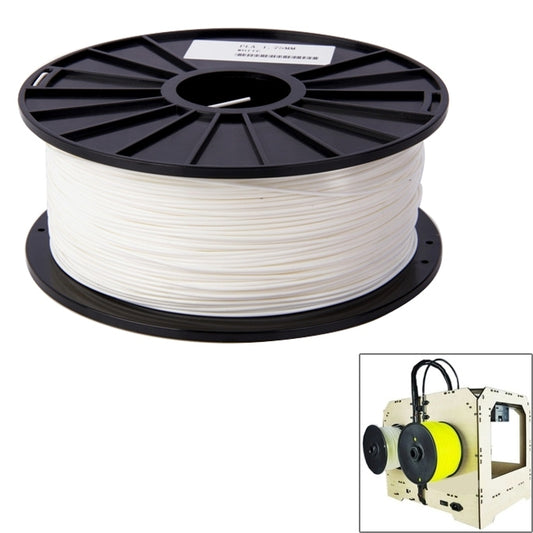 ABS 1.75 mm Color Series 3D Printer Filaments, about 395m(White) - Consumer Electronics by buy2fix | Online Shopping UK | buy2fix