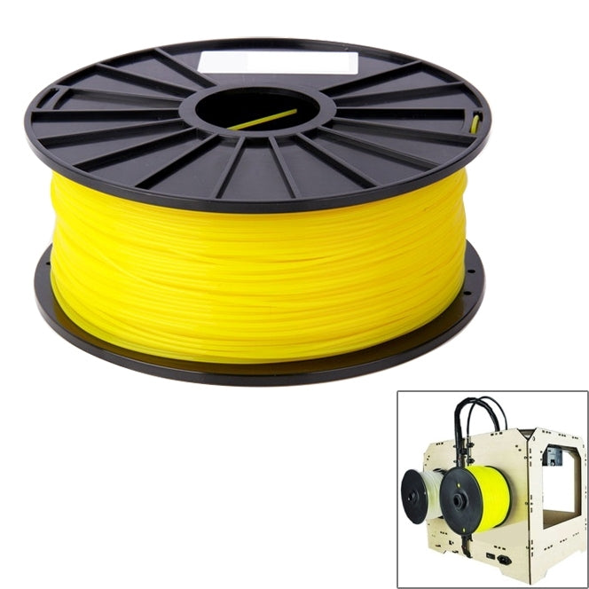 ABS 3.0 mm Color Series 3D Printer Filaments, about 135m(Yellow) - Consumer Electronics by buy2fix | Online Shopping UK | buy2fix