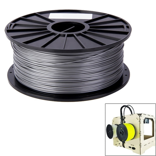 PLA 3.0 mm Color Series 3D Printer Filaments, about 115m(Silver) by buy2fix