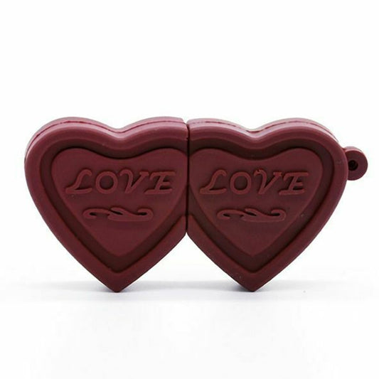 Dual Hearts Style 16GB USB Flash Disk by buy2fix