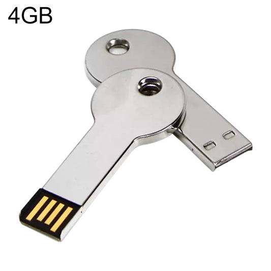Metal Series Mini USB 2.0 Flash Disk with Keychain (4GB) by buy2fix