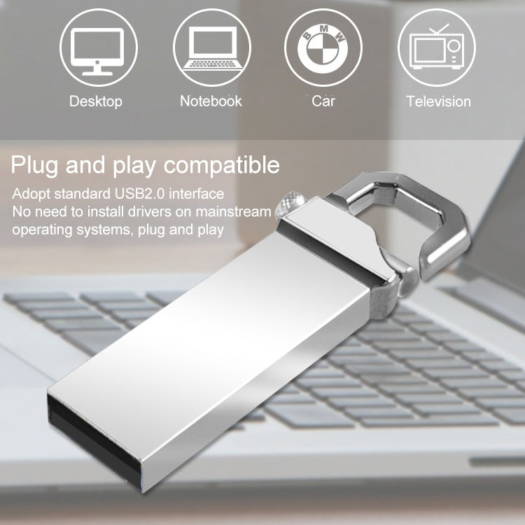 32GB Metallic Keychains Style USB 2.0 Flash Disk by buy2fix
