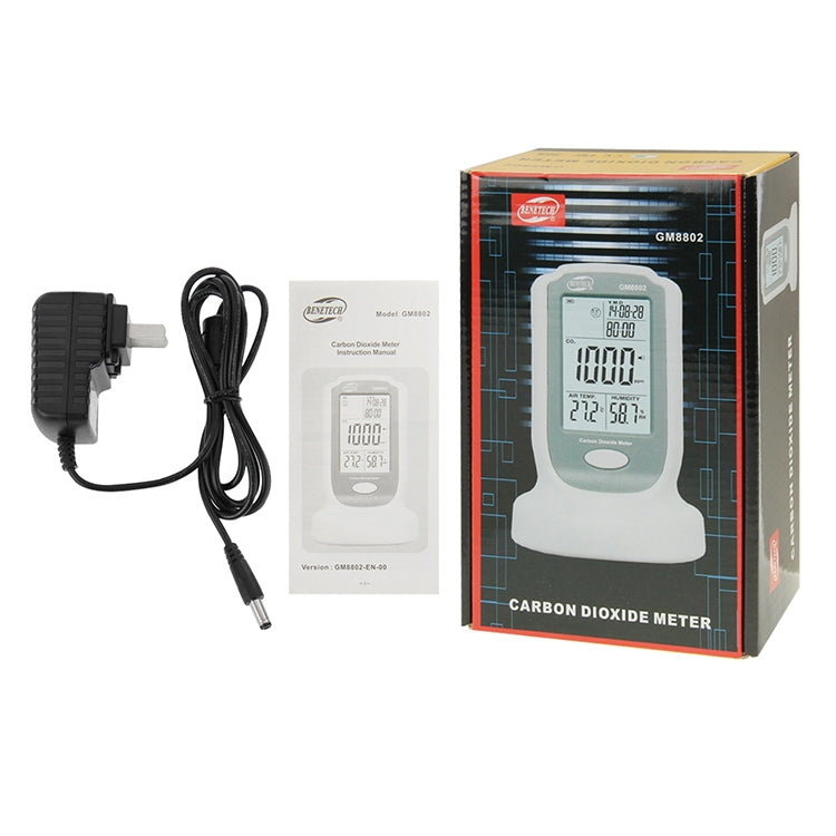 BENETECH GM8802 Carbon Dioxide Meter - Consumer Electronics by BENETECH | Online Shopping UK | buy2fix