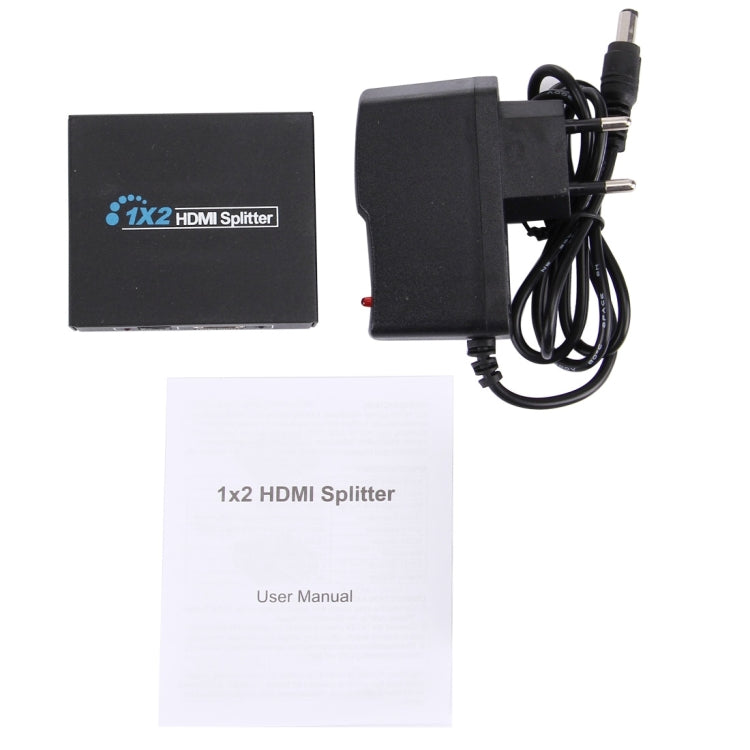 HDV-9812 Mini HD 1080P 1x2 HDMI V1.4 Splitter for HDTV / STB/ DVD / Projector / DVR by buy2fix