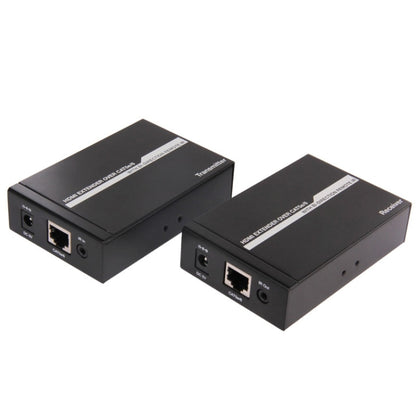 HDMI Extender Over Cat5e / 6 (EU Plug)(Black) - Amplifier by buy2fix | Online Shopping UK | buy2fix