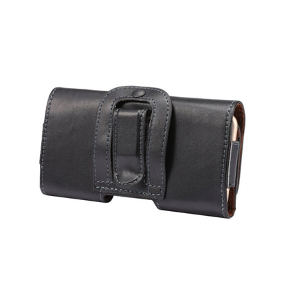 Crazy Horse Texture Vertical Flip Genuine Leather Case / Waist Bag with Back Splint for iPhone 4S / 5 / 5S / 5C(Black) by buy2fix