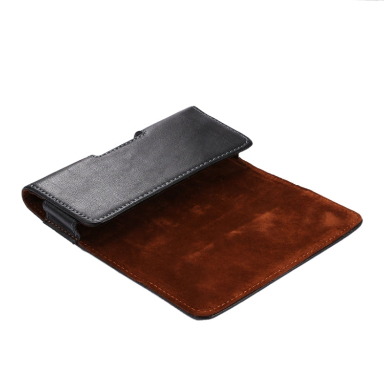 Crazy Horse Texture Vertical Flip Genuine Leather Case / Waist Bag with Back Splint for iPhone 4S / 5 / 5S / 5C(Black) by buy2fix