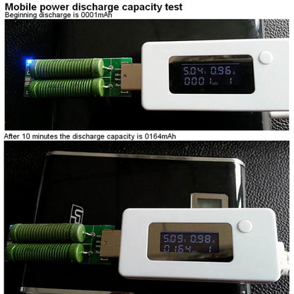 KCX-017 Mini Mobile Power Capacity Tester(White) - Consumer Electronics by buy2fix | Online Shopping UK | buy2fix