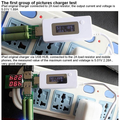 KCX-017 Mini Mobile Power Capacity Tester(White) - Consumer Electronics by buy2fix | Online Shopping UK | buy2fix