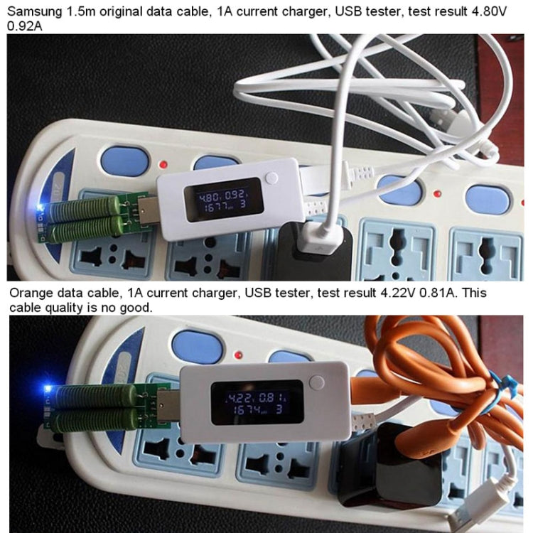 KCX-017 Mini Mobile Power Capacity Tester(White) - Consumer Electronics by buy2fix | Online Shopping UK | buy2fix