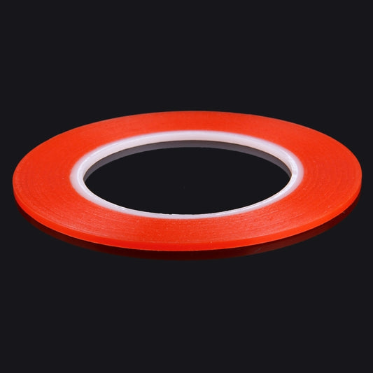 3mm Width Double Sided Adhesive Sticker Tape for iPhone / Samsung / HTC Mobile Phone Touch Panel Repair, Length: 25m (Red) by buy2fix