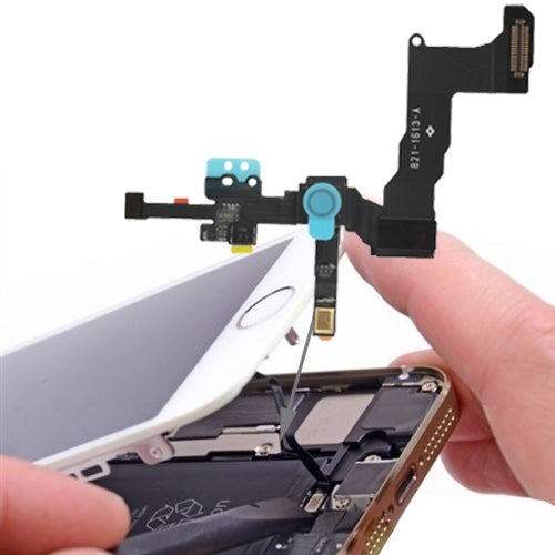 Original 2 in 1 Front Camera + Sensor Flex Cable for iPhone 5S by buy2fix