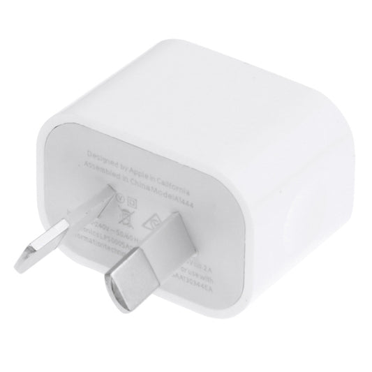 AU Plug USB Charger Adapter(White) by buy2fix