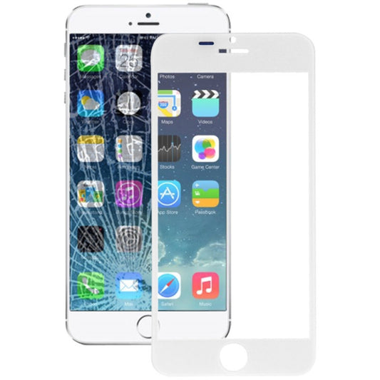 Front Screen Outer Glass Lens for iPhone 6(White) by buy2fix