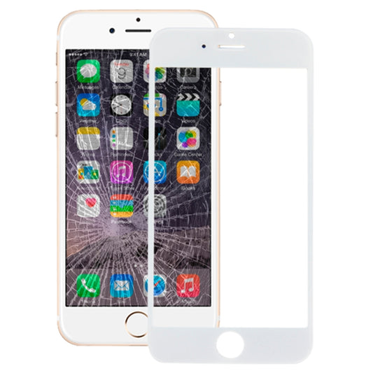 Front Screen Outer Glass Lens for iPhone 6(White) by buy2fix
