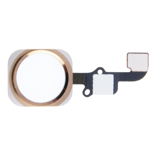Home Button Flex Cable for iPhone 6 & 6 Plus, Not Supporting Fingerprint Identification(Gold) by buy2fix