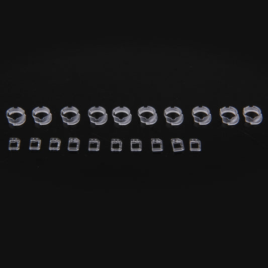 Front Facing Camera Module Bezel with Sensor Retaining Bracket for iPhone 6 & 6 Plus, 100 pairs by buy2fix