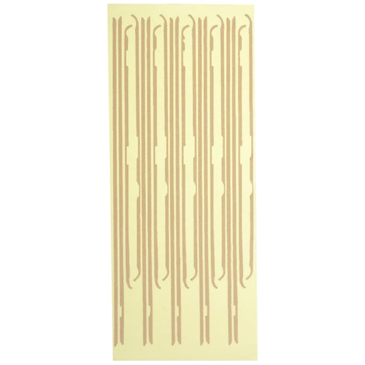 LCD Frame Front Housing Bezel Frame Adhesive Sticker for iPad 2 by buy2fix