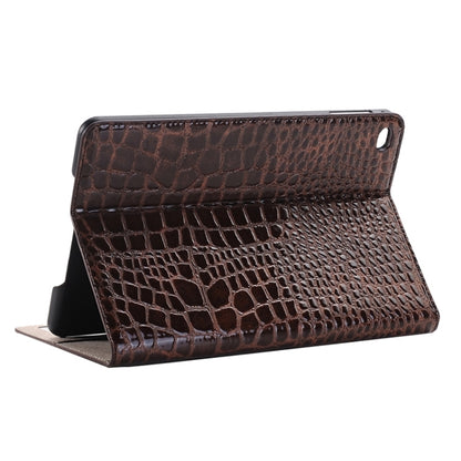 Crocodile Texture Horizontal Flip Leather Case with Holder & Card Slots & Wallet for iPad Pro 12.9 inch(Brown) by buy2fix