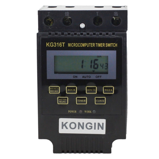 KG316T 12V LCD Digital Display Microcomputer Timer Control Switch by buy2fix