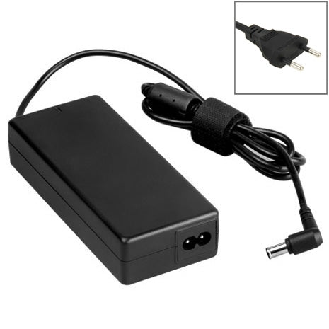 Adaptateur secteur prise UE 19,5 V 4,7 A 92 W pour ordinateur portable Sony, embouts de sortie : 6,0 x 4,4 mm.