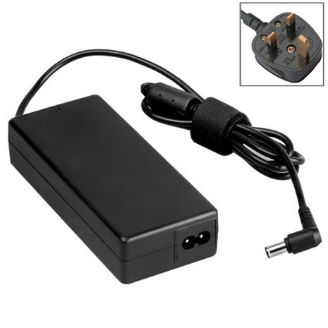 Adaptateur secteur prise britannique 19,5 V 4,7 A 92 W pour ordinateur portable Sony, embouts de sortie : 6,0 x 4,4 mm.