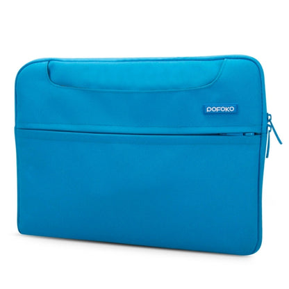 POFOKO 12 inch Portable Single Shoulder Laptop Bag for Laptop(Blue) - 12.1 inch by POFOKO | Online Shopping UK | buy2fix