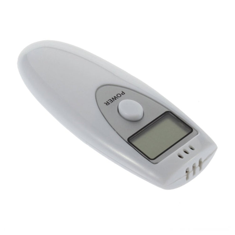 Digital LCD Display Breath Alcohol Tester with Audible Alert(White) - Breath Alcohol Tester by buy2fix | Online Shopping UK | buy2fix