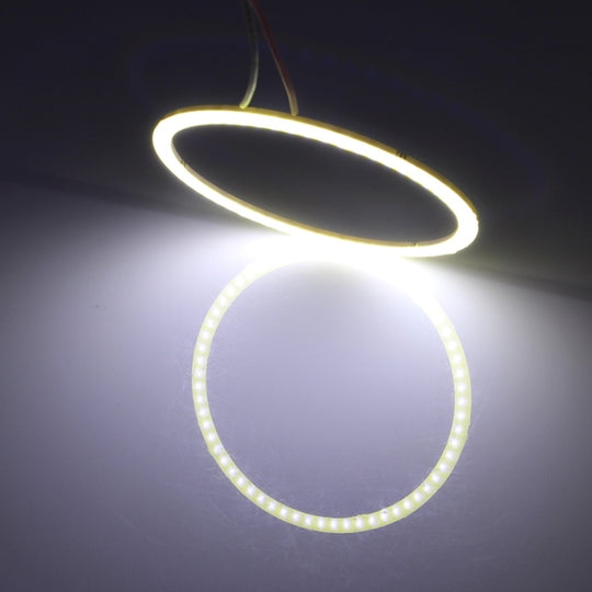 110mm 5W 180LM Angel Eyes Circles Autoscheinwerfer Weißlicht COB LED-Leuchten für Fahrzeuge, DC 12-24V